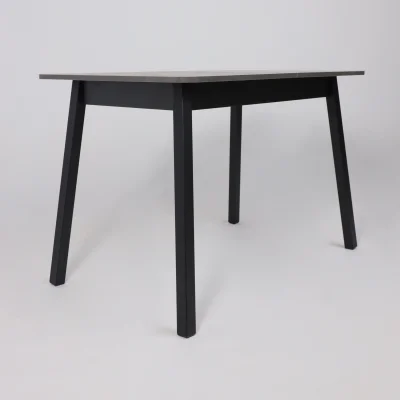 Стол TIRK RADIAL-110, раздвижной 110(142)х70, Дымчатая керамика/Чёрный_9