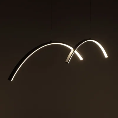 Светильник WAVE, потолочный, LED, 100 см x 2 шт, чёрный_9