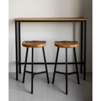 Стул полубарный PopART-65 натуральный/черный_4