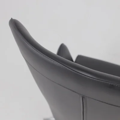 Кресло поворотное BELLA XL chrome, Pegasso черный_17