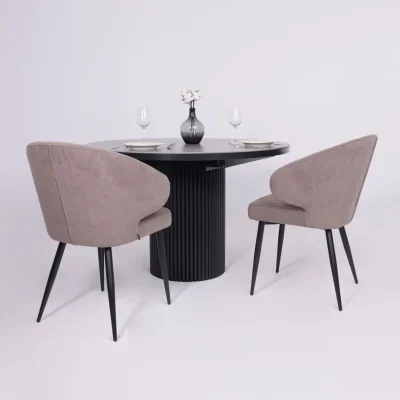 Стул ROB, b05 LATTE LUX\черный_4