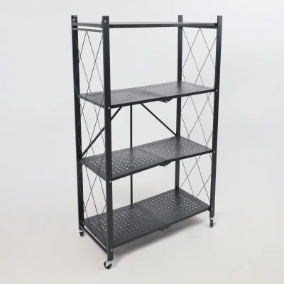 Стеллаж INFINITY, 700*340*1230мм, черный_12