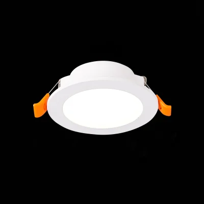 Св-к встр. Белый LED 1*5W 3000K/4000K/6000K 375Lm Ra80 110° IP20 D92xH30 220-240V Встраиваемые светильники фотография