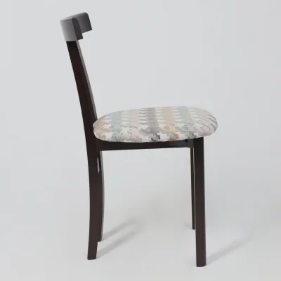 Стул КОНГО, шенилл, Pixel sand 10653/темный бук_7