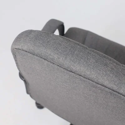 Кресло поворотное FUND, ткань, серый_4