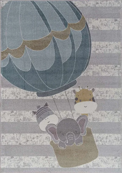 Ковер IZUMRUD F263 - LIGHT GRAY - Прямоугольник 0.8 на 1.5_2