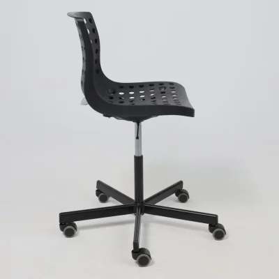 Кресло, рабочее поворотное ORA, пластик, черный_9