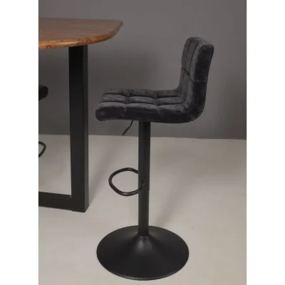 Стул барный LOGOS, черный шенилл Ote Canna 460/черный_10