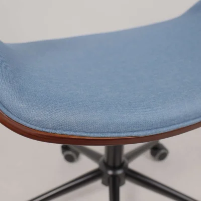 Кресло барное ANGARA, ткань, небесный XC188-26/черный. ECONOM_15