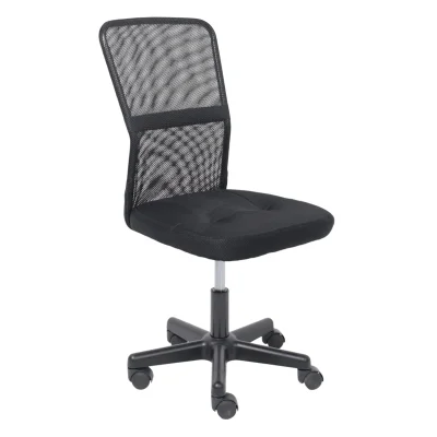 Кресло поворотное TYPE, ткань-сетка, черный/черный фотография