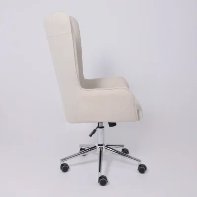 Кресло поворотное BELLA, XL, букле/белый_5