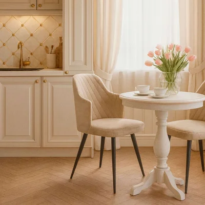 Стул FREDDY-R1 360, k02 Латте замша LUX\черный_3