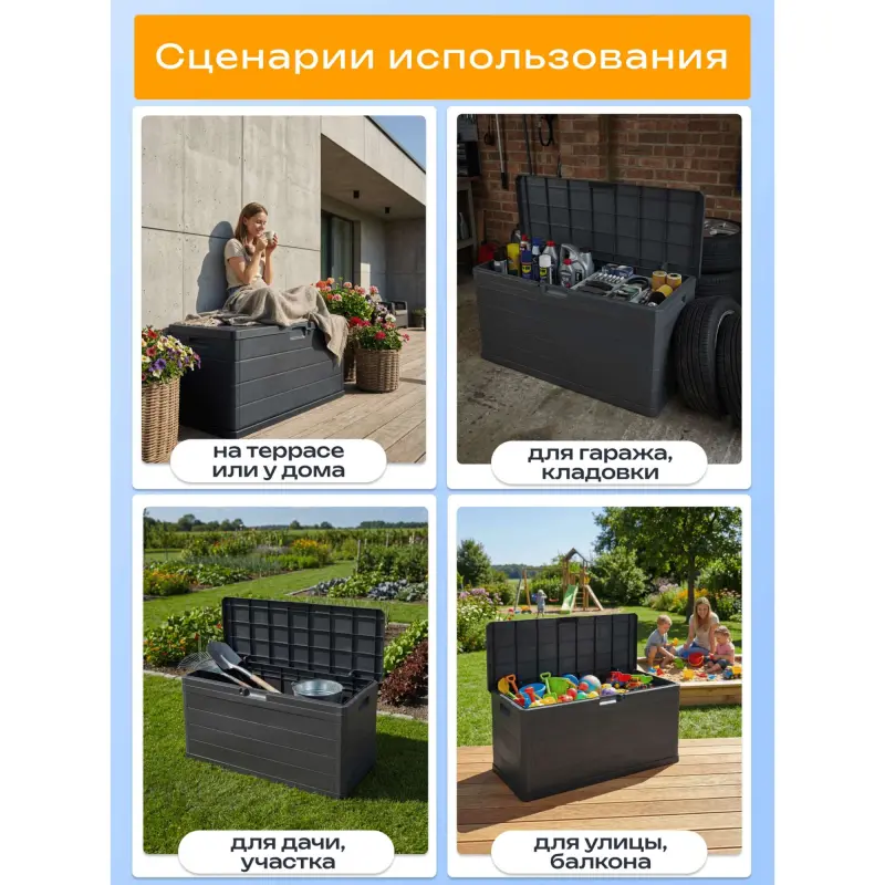 Ящик для хранения, 118*59*57, антрацит (пластик)_preview_7