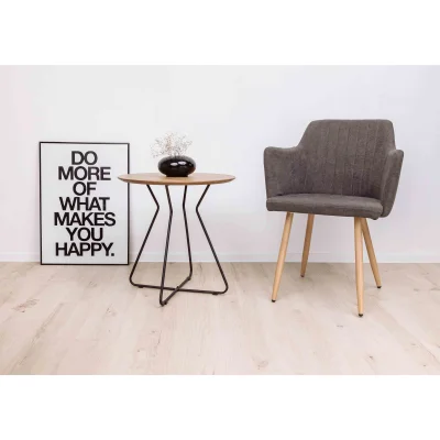 Кресло BRIT, светло-серая ткань 1701-26/дуб_3