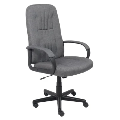 Кресло поворотное FUND, ткань, серый фотография