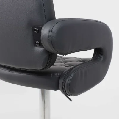 Кресло барное ELTON, экокожа, черный/хром_24