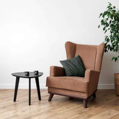 Стол журнальный DROOP-45, дуб черный/черный_4