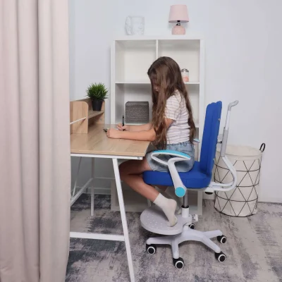 Кресло поворотное PEGAS, ткань, (синий)_10