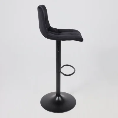 Кресло барное РОЙ GB, Seven 035 черный велюр/черный_14