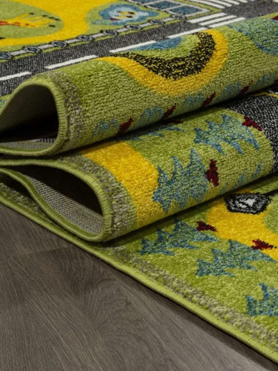 Ковер ORION C070 - GREEN - Прямоугольник 3 на 4_3