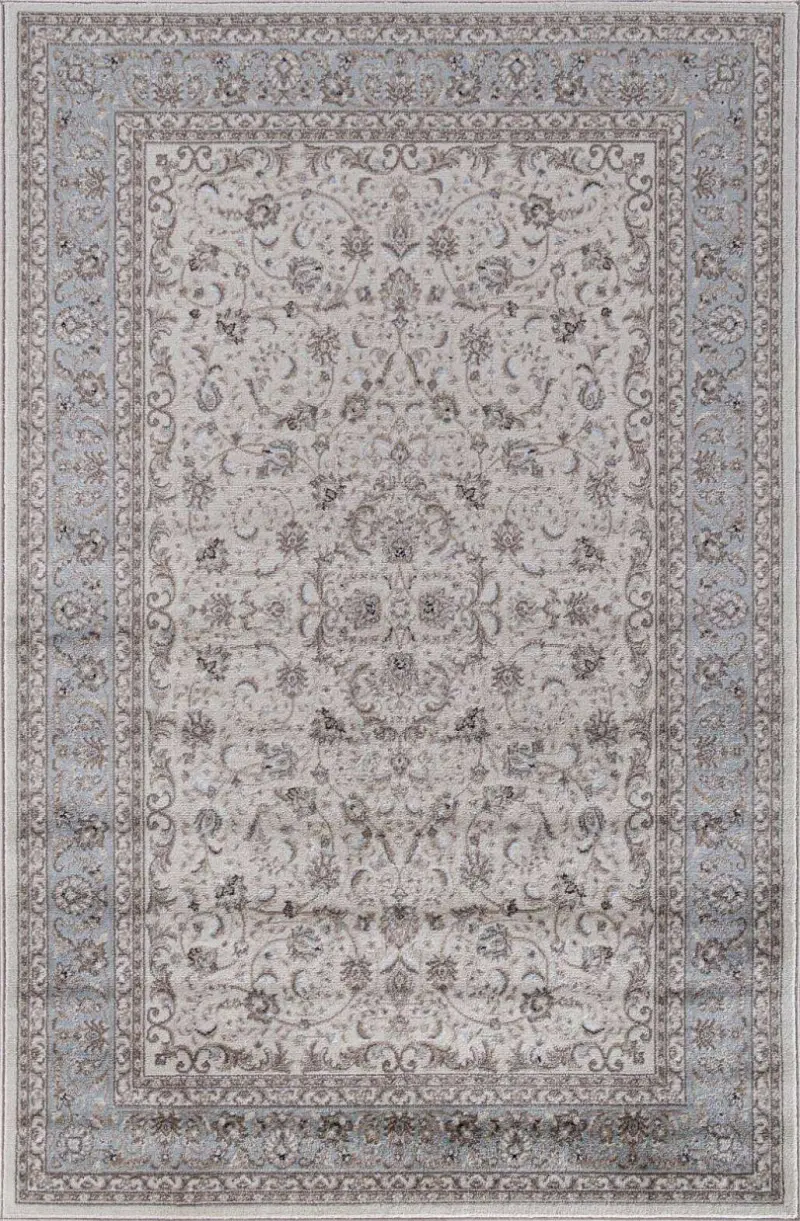 Ковер VALENCIA DELUXE F014 - CREAM-L.BLUE - Прямоугольник 2 на 3_preview_2