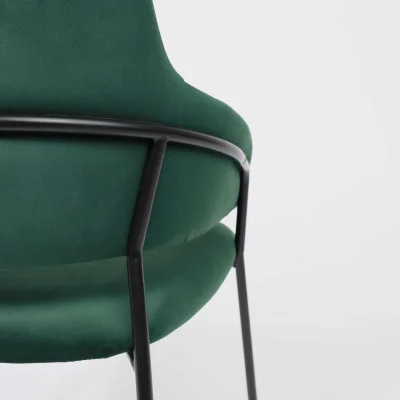 Стул AV 448, темно-зеленый бархат/черный_8