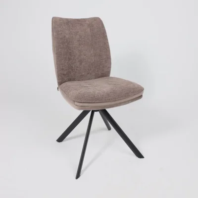 Стул SMART-R 360, g26 MOCCO шенилл LUX - d05 CAPPUCCINO LUX\черный_10