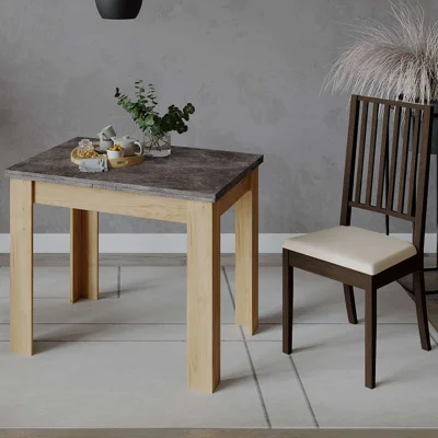 Стол раздвижной ПРОМО Тип 3, 900(1698)*670, ателье темный/дуб крафт золотой_6