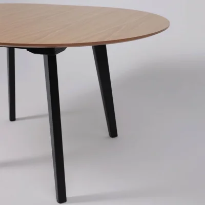 Стол КРИТ 1100(1450)*1100, Светлый бук без тонировки/Венге_12