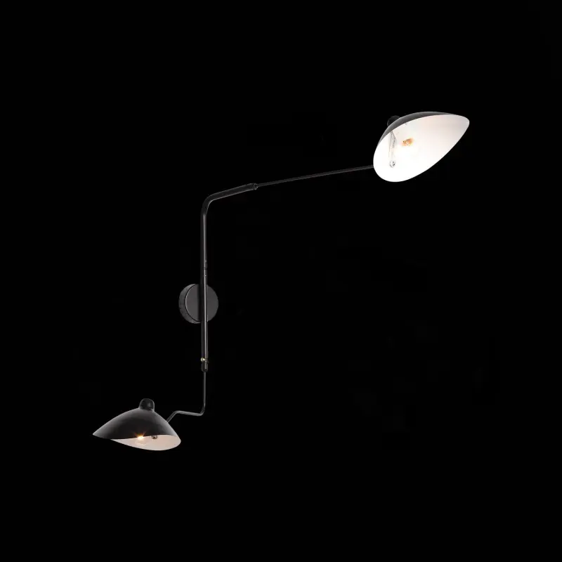 Светильник настенный ST-Luce Черный/Черный, Белый E27 2*60W SPRUZZO_preview_10