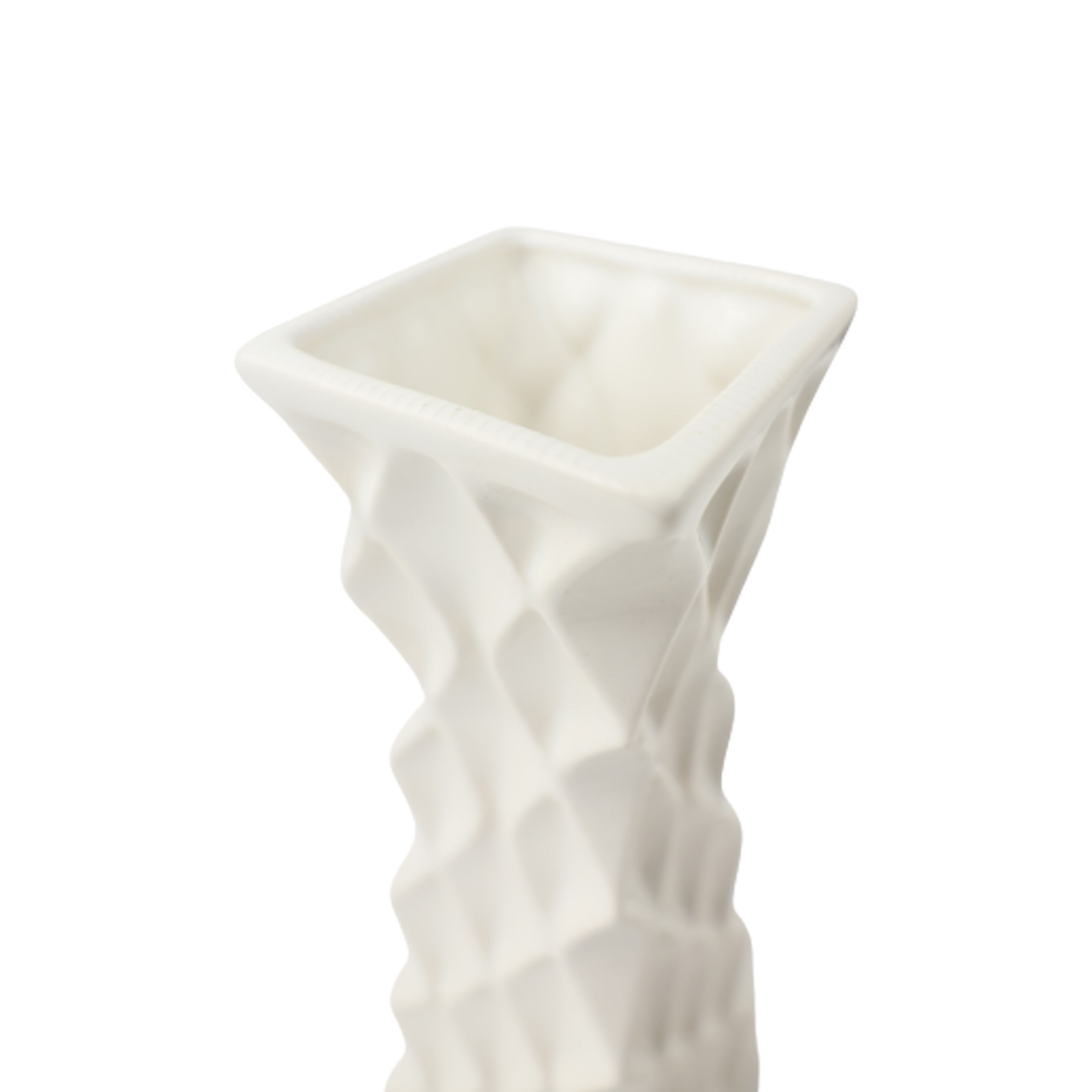 Ваза настольная "Пирамида", белая, керамика, 27 см купить в Минске ...