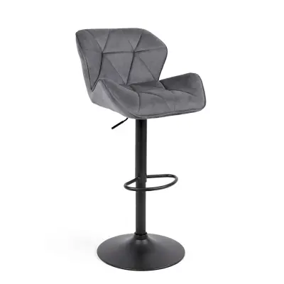 Кресло BERLIN, темно-серый велюр HCJ-40/черный фотография