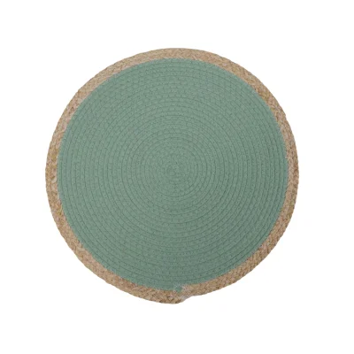 Подставка сервировочная OASIS, круглая, оливковый, 38см фотография