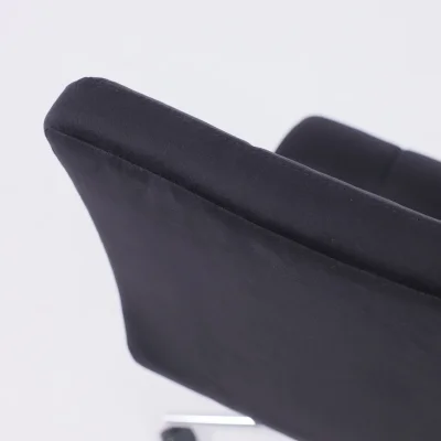 Кресло Роза квадрат, Velutto 34 черный/хром_17