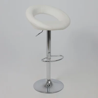 Кресло ROSA, экокожа белый/хром_3