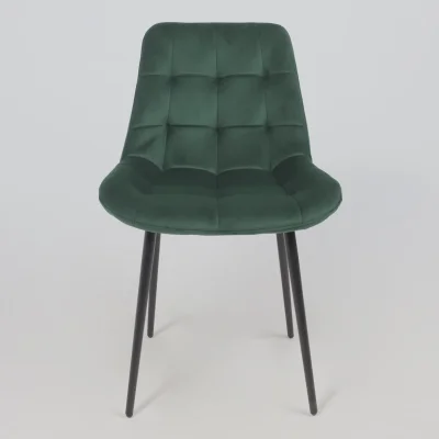 Стул AV 405, зеленый бархат Confetti deep forest/черный_8