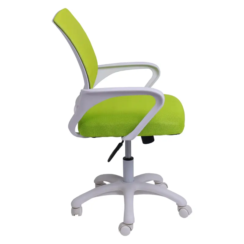 Кресло поворотное RICCI NEW, WHITE (салатовый)_preview_7