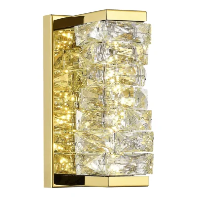 Бра ST-Luce Золотистый/Прозрачный LED 1*8W ESPIRA фотография