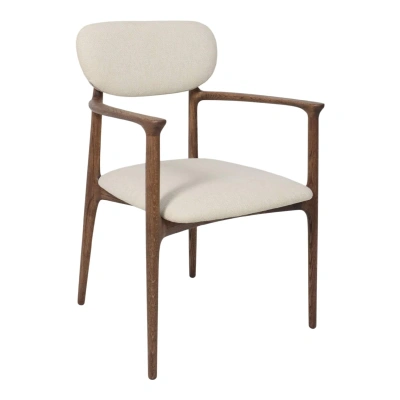 Стул ИЛОНА ЛАЙТ, дуб натуральный/покрытие терра / крем фотография