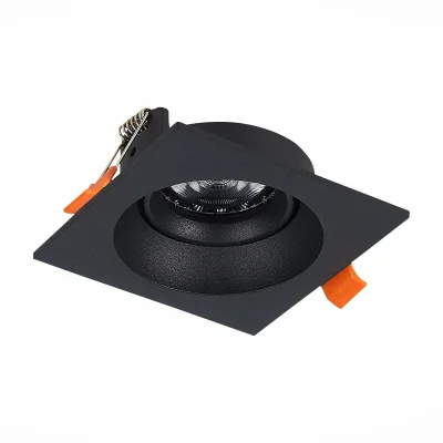 Св-к встр. Черный GU10 1*50W  L94xW94xH40 220V Без ламп Встраиваемые светильники_6