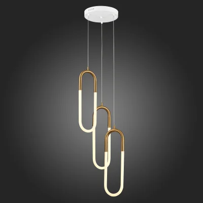 Светильник подвесной ST-Luce Латунь/Латунь, Белый LED 3*14W 3000K MOFISTO_2