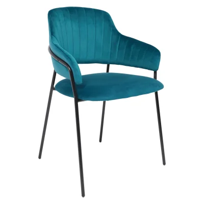 Стул AV 448, изумрудный бархат/черный_1