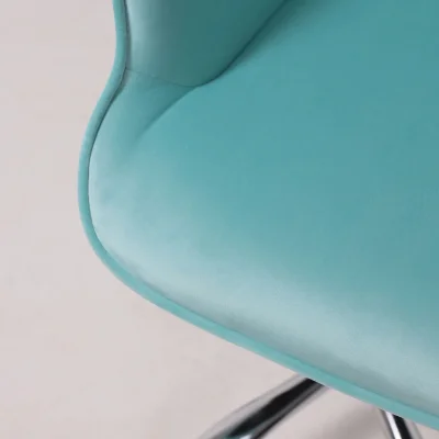 Кресло поворотное BELLA, велюр/мятный_22