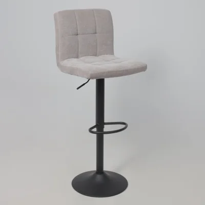 Стул барный LOGOS, серый шенилл Ote Canna 452/черный_11