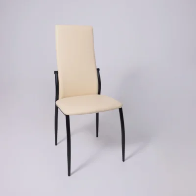 Стул DENVER, экокожа, бежевый TP12/черный_13