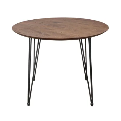 Стол ДЕМАВЕНД, d100*74, дуб мореный/черный (ПР-4 DSW (Т27) (02) Кс-12)_16