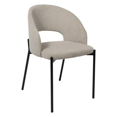 Стул ELSA, капучино велюр Fjord27/черный фотография