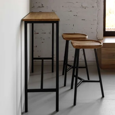 Стул полубарный PopART-65 натуральный/черный_5