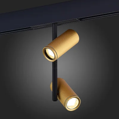 Магнитный трековый светильник Золотистый LED 1*16W 4000K 1 250Lm Ra>90 36° IP20 D45xH24 SKYLINE 48_2