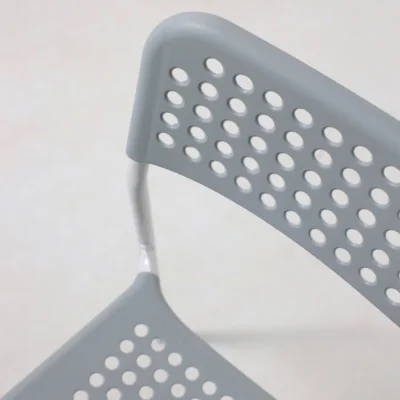 Стул JOY, серый/белый, ECONOM_14